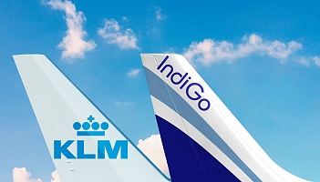 KLM nawiązał współpracę z linią IndiGo
