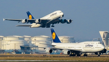 Lufthansa poleci Jumbo Jetem z Frankfurtu do Hamburga