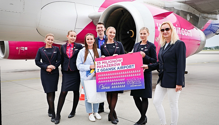 Wizz Air: 25 milionów w Gdańsku