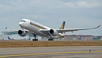 Singapore: A350-900ULR poleciał do Newark