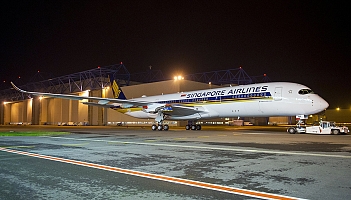 Singapore: Pierwszy A350 poleci do Amsterdamu