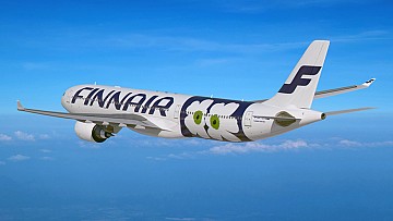 Finnair: A330 w nowych barwach Marimekko