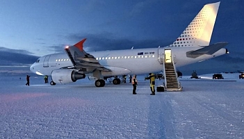 Airbus A319 wylądował na Antarktydzie