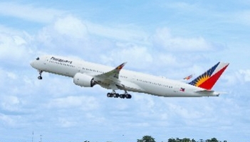 Philippine Airlines odbierają airbusa A350
