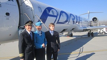 Adria Airways na trzech polskich lotniskach?