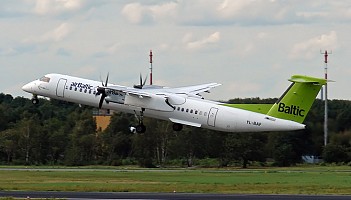 airBaltic rezygnuje z lotów z Warszawy do Wilna