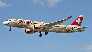 SWISS pozyska sześć samolotów linii airBaltic