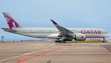 Qatar: Pierwszy A350 poleci do Frankfurtu