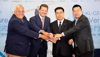 Air France, KLM, China Southern oraz Xiamen Air tworzą joint-venture