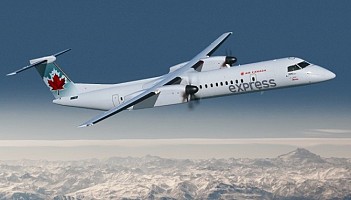 Air Canada: Dash stracił część podwozia po starcie