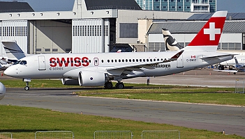 Bombardiery CSeries w Swissie od połowy lipca