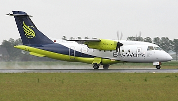 SkyWork Airlines: Z Elby do Zurychu