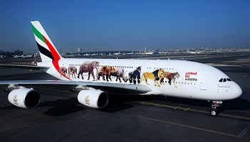 Niecodzienny lot Emirates z Los Angeles do Dubaju
