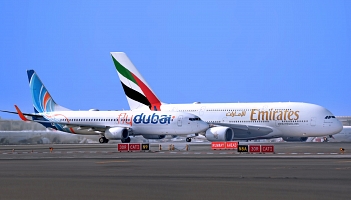 Statystyki współpracy Emirates i flydubai