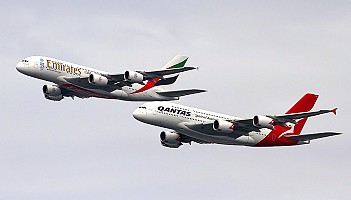 Emirates chce przedłużyć umowę z Qantasem do 2023 r.
