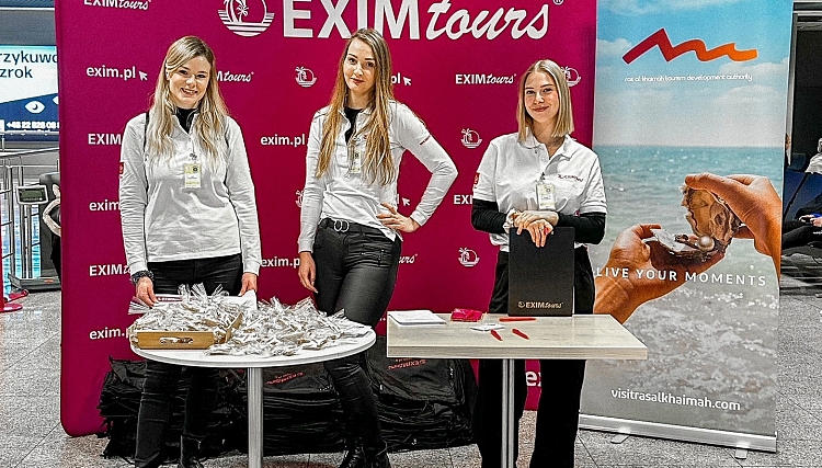  EXIM tours poleciał z Katowic do Ras Al Khaimah