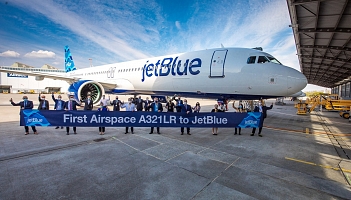 JetBlue Airways odebrał pierwszyego A321LR