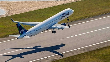 Airbusy A320 JetBlue z kabiną Airspace