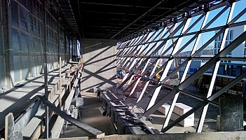 Fotorelacja z budowy nowego terminala w Krakowie