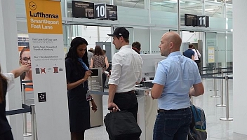 Lufthansa: Ekspresowy boarding na kluczowych trasach krajowych