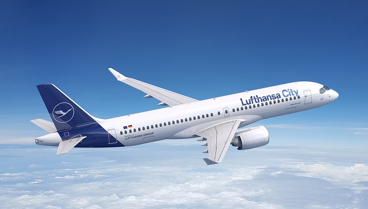 Lufthansa zamawia dodatkowych 40 airbusów A220