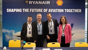 Ryanair i Shell podpisali umowę zwiększenia dostaw zrównoważonego paliwa lotniczego  