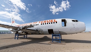 Rosyjskie linie lotnicze parkują swoje samoloty w Teruel