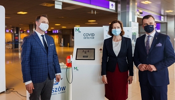 Rzeszów-Jasionka przetestuje technologię wykrywania zakażeń koronawirusem