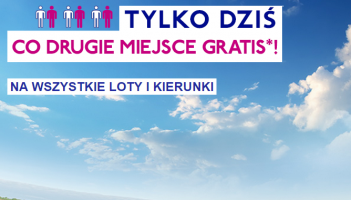 Promocja Wizz Air: Drugi bilet gratis