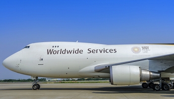 UPS przemalował jednego ze swoich boeingów 747