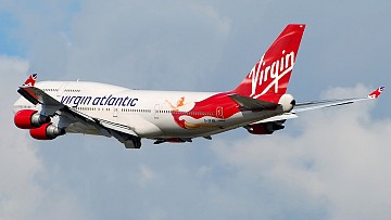 Virgin: Awaryjne lądowanie B747 na Gatwick