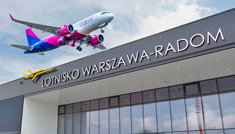 Wizz Air opublikował letni rozkład lotów z Radomia