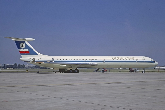 Ił-62 w 1972 r.