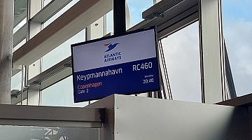 Atlantic Airways: Vagar - Kopenhaga