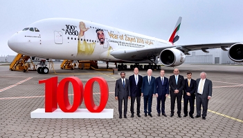 Emirates odebrało 100. egzemplarz A380