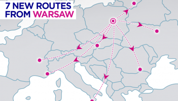 Wizz Air uruchomi siedem nowych połączeń z Warszawy