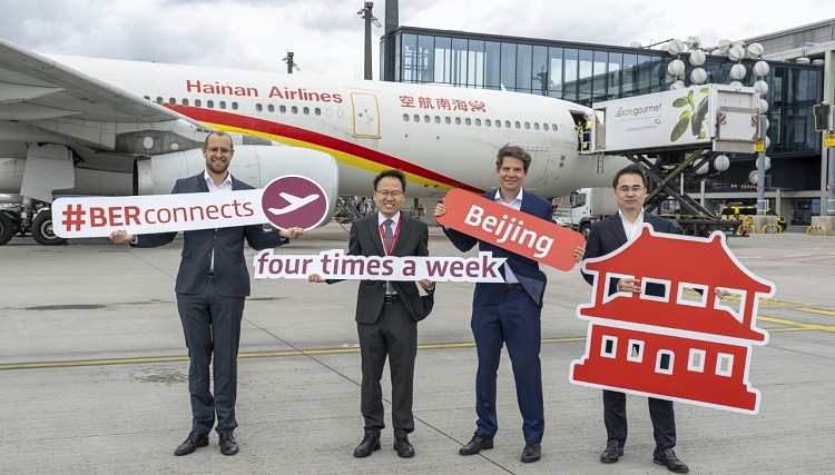 Hainan Airlines: Cztery razy w tygodniu z Berlina do Pekinu