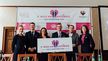 Wizz Air sponsorem półmaratonu w Katowicach