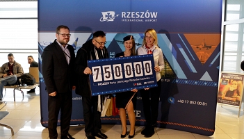 750 tys. pasażerów na lotnisku w Rzeszowie
