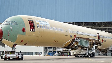 Pierwszy A350 dla Vietnam Airlines na linii montażu końcowego