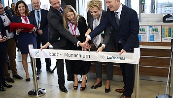 Lufthansa rozpoczęła loty z Łodzi do Monachium