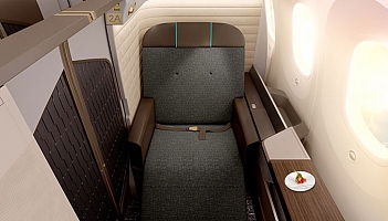 Oman Air prezentuje nowe kabiny w klasie pierwszej