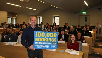 Ryanair: 100 tys. rezerwacji na platformie Erasmus