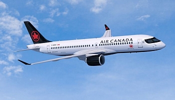 Nowy A220 Air Canada już przemalowany