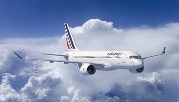 Linia Air France przywitała 10. samolot Airbus A220-300