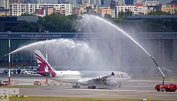 W Warszawie wylądował A330 Qatar Airways