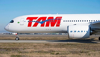 Linia TAM odebrała pierwszego A350