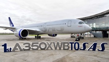 SAS: Pierwszy A350 już we flocie
