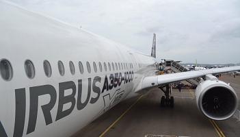 Na pokładzie airbusa A350-1000