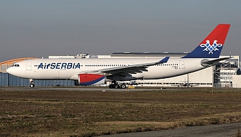 Air Serbia: Alarm bombowy podczas lotu do Moskwy